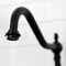Kingston Brass Widespread Kitchen Faucet, Matte Black KB1790WLLLS - alternate 2